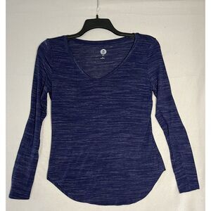 Authentic American Heritage Women's Long Sleeve Shirt‎ Size Medium Navy Blue